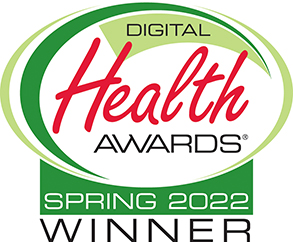 Digital Health Awards Spring 2022 Winner logo